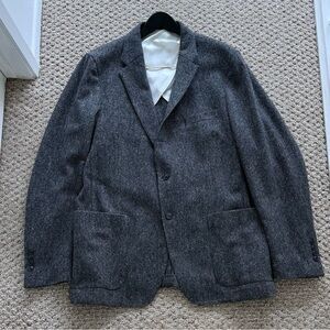 Todd Snyder Wool Charcoal Blazer